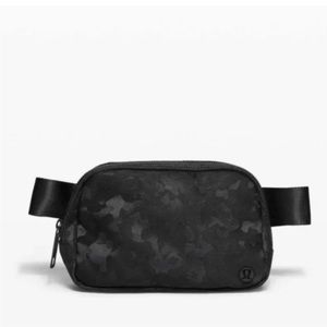 Black Camo Lululemon Belt Bag